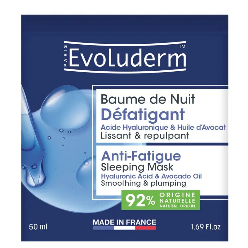 Evoluderm Nočná maska proti únave, 50 ml