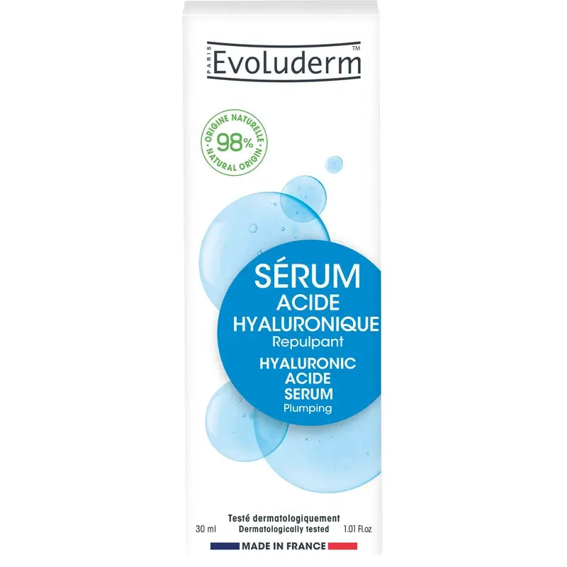 Evoluderm Sérum s kyselinou hyalurónovou, 30 ml