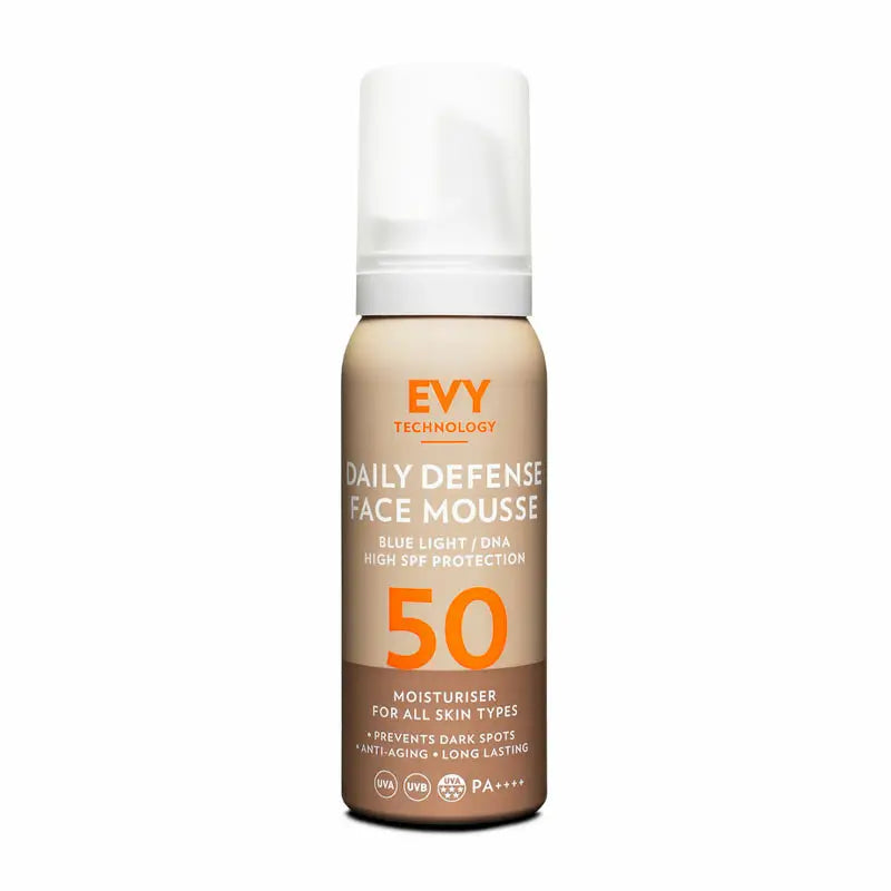 Evy Daily Defence Face Mousse SPF 50, 75 ml