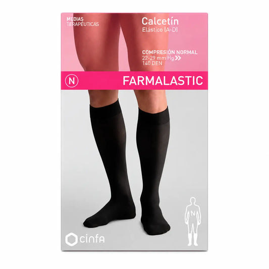 Farmalastic Čierne ponožky, veľkosť M