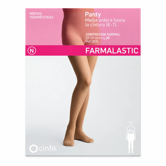 Farmalastic kompresné nohavičky s normálnou kompresiou, farba cappuccino, veľkosť S