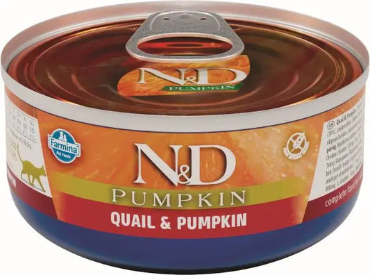 Farmina N&D Cat Pumpkin Quail Quail 24X70Gr Box, wet cat food