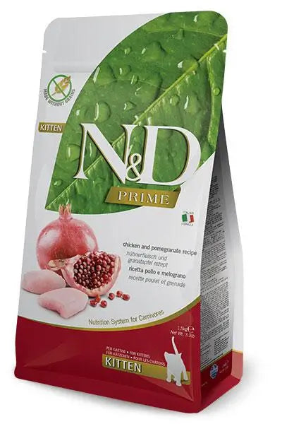 Farmina N&D Cat Kitten Kitten Prime Chicken 1,5Kg, kitten food