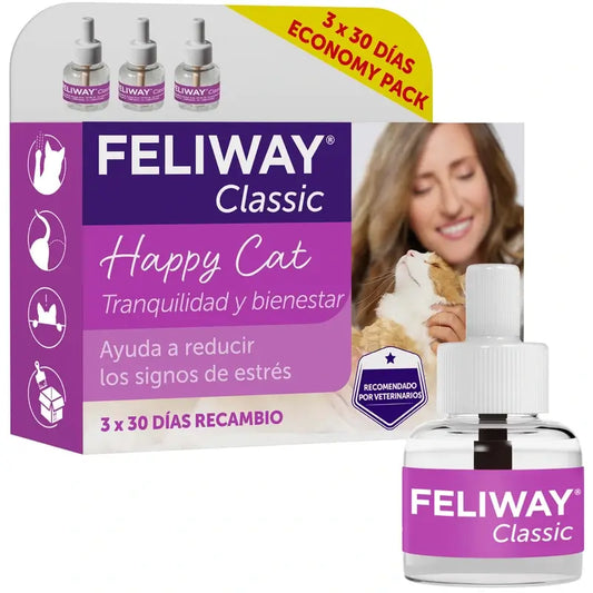 Feliway Classic 3 × 48 ml