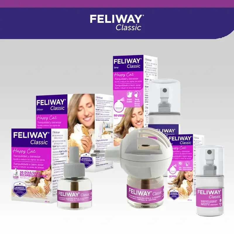 Feliway Classic 3 × 48 ml