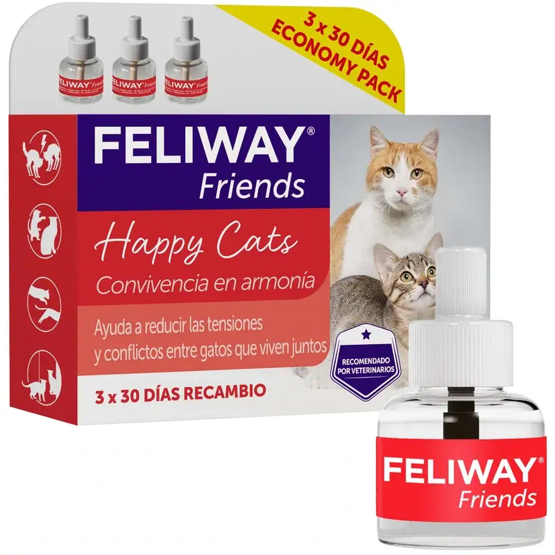 Feliway Friends 3 × 48 ml