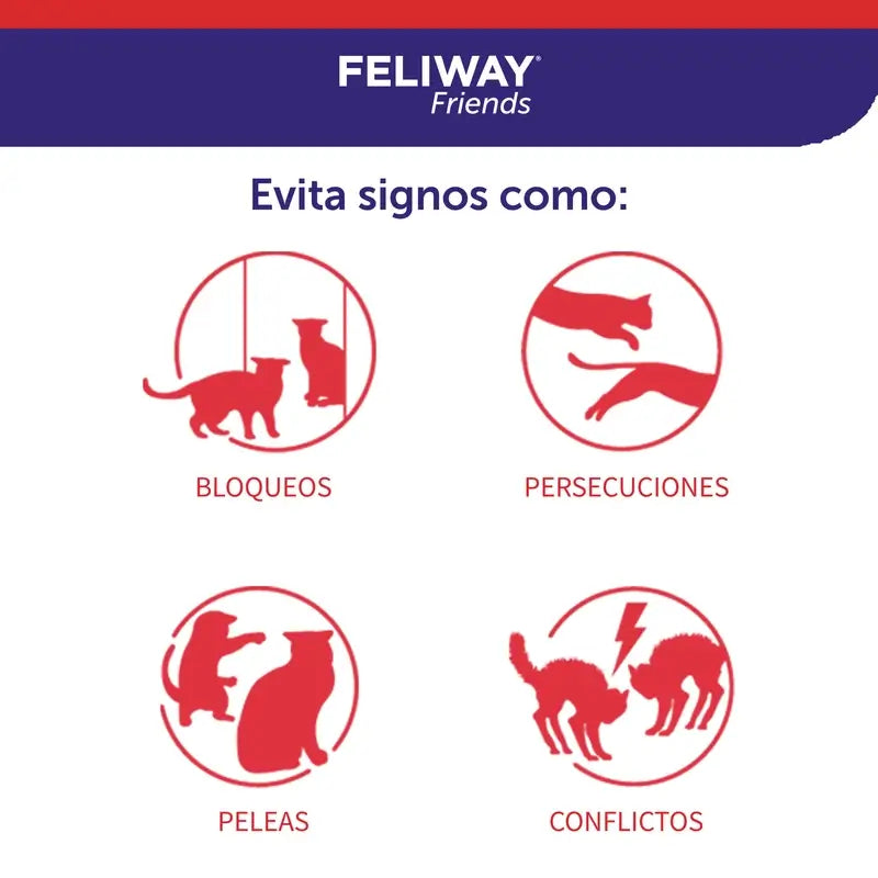 Feliway Friends 3 × 48 ml