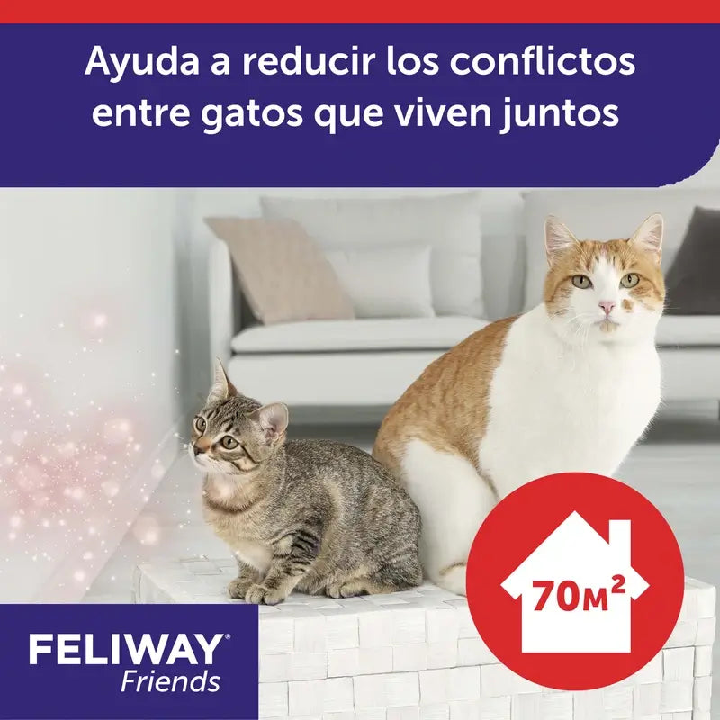 Feliway Friends 3 × 48 ml