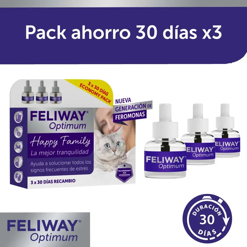 Feliway Optimum 3 náplne
