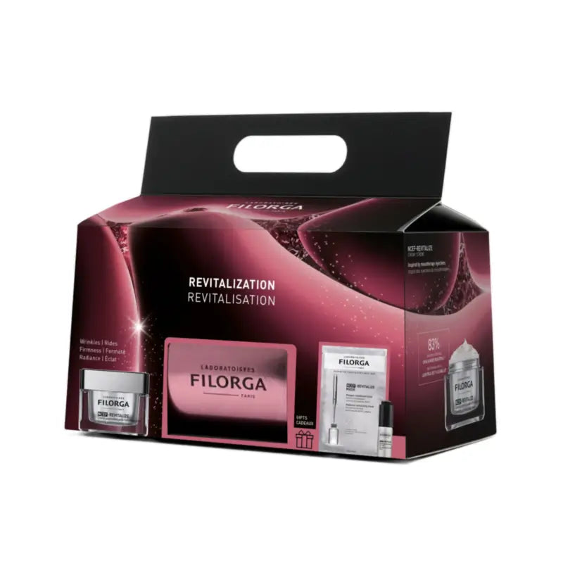Filorga Vianočná darčeková sada: NCEF-Revitalize Cream 50 ml + darčeková maska 20 ml a sérum 5 ml