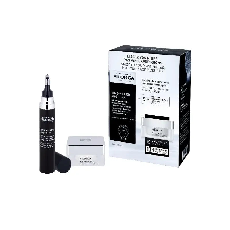 Filorga Duo Time-Filler Shot 5Xp + Time-Filler 5Xp krém 15 ml zadarmo 