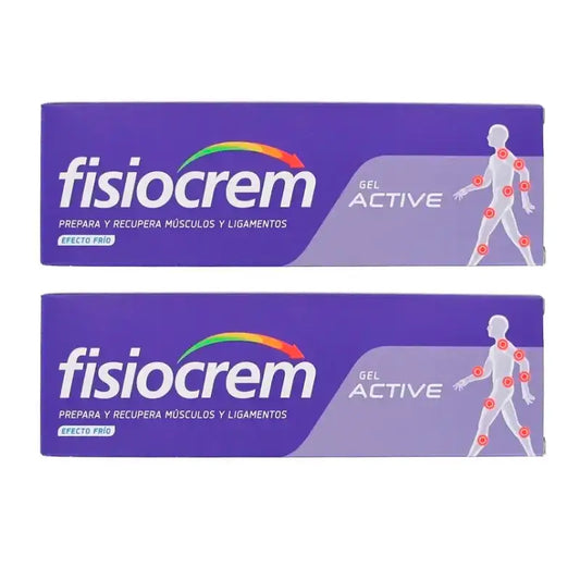 Fisiocrem Active Gel, Pack 2 x 60 ml