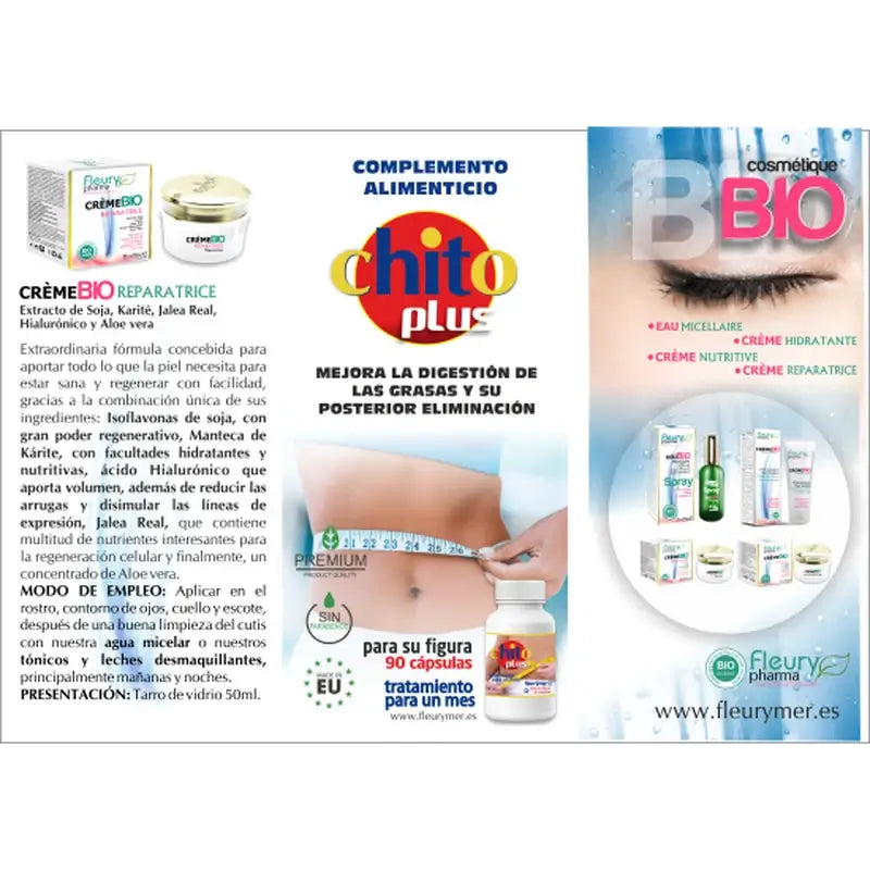 Fleurymer Organický výživný krém 50 ml. Fleurypharma