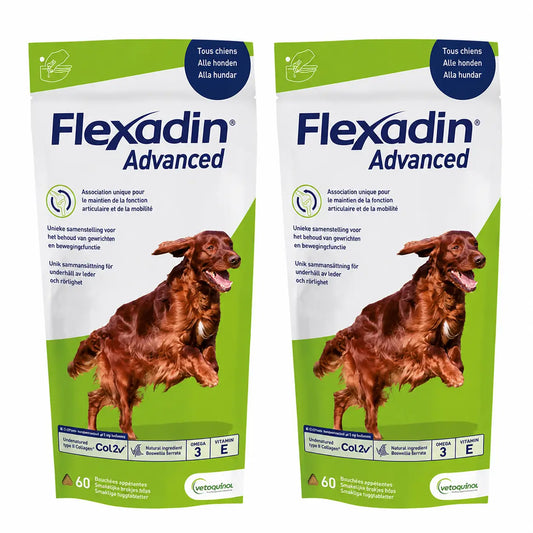Flexadin Advance – chondroprotektívum pre psov, 2 x 60 tabliet