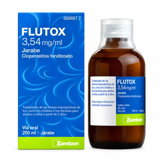 Flutox 3,54 mg/ml sirup 200 ml