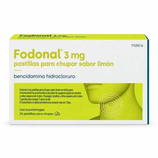 Fodonal 3 mg s príchuťou citróna