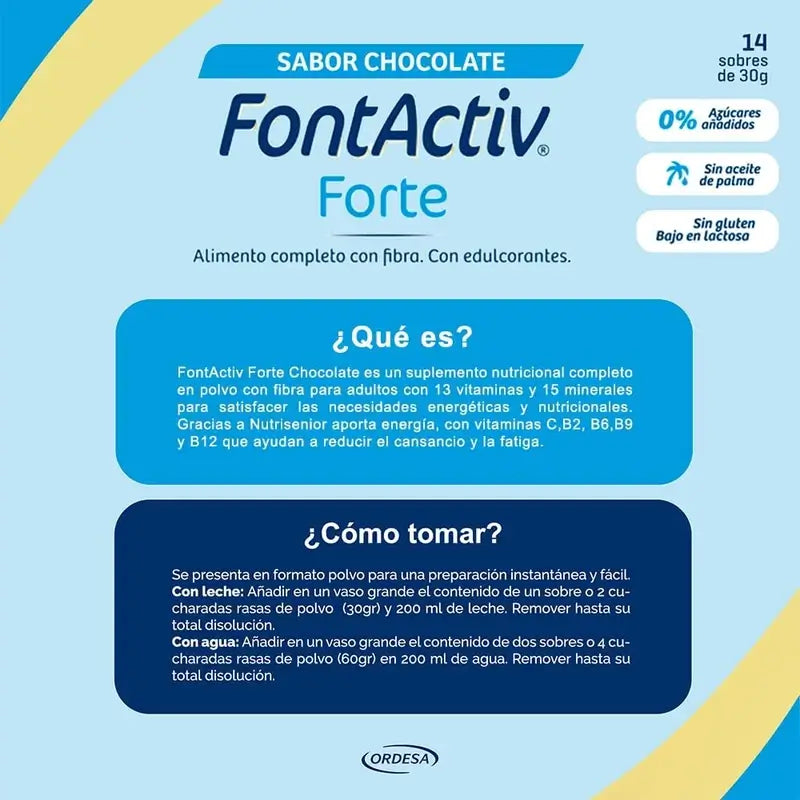 Fontactiv forte ProAction čokoláda, 800 g