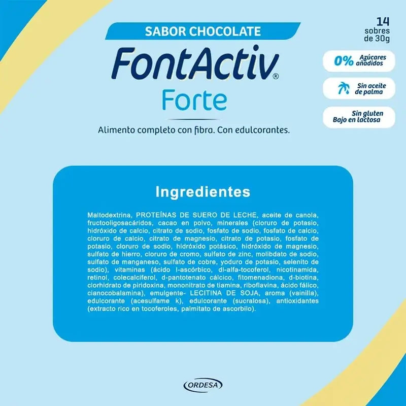 Fontactiv forte ProAction čokoláda, 800 g
