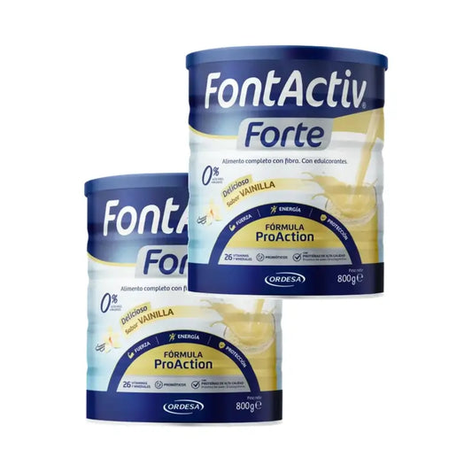 Fontactiv Forte ProAction Vanilka, 2 x 800 g