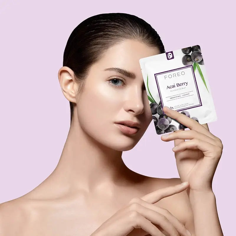 Foreo Farm To Face Sheet Mask – Acai Berry x3 