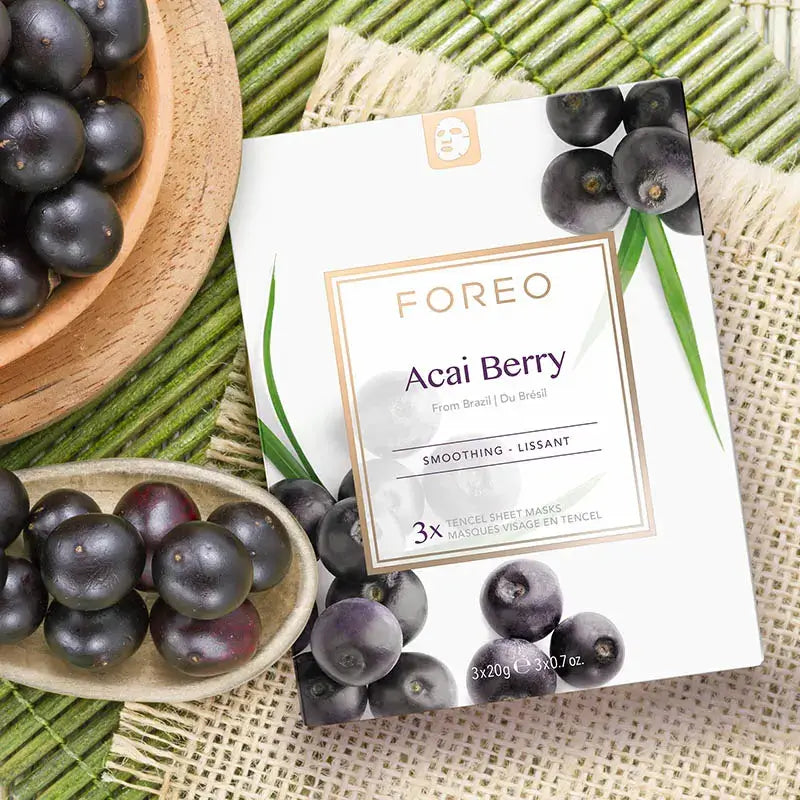 Foreo Farm To Face Sheet Mask – Acai Berry x3 