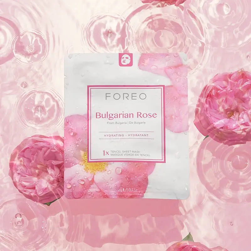Foreo Farm To Face pleťová maska – bulharská ruža, 3 ks 