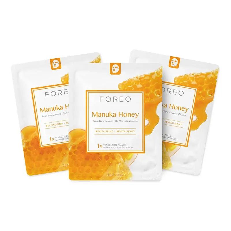 Foreo Farm To Face pleťová maska – med z manuky, 3 ks 