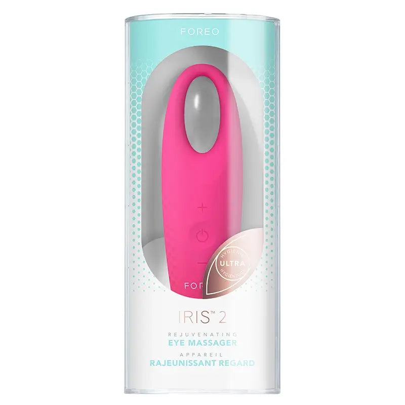 Masážny prístroj na oči Foreo Iris 2, farba fuchsiová 