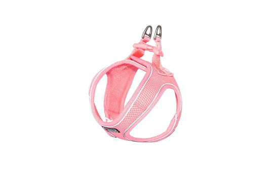 Postroj Freedog Soft, ružový, veľkosť L, 50–65 cm