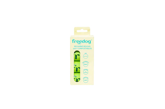 Freedog – biologicky rozložiteľné vrecká na psie exkrementy (4R/15B)