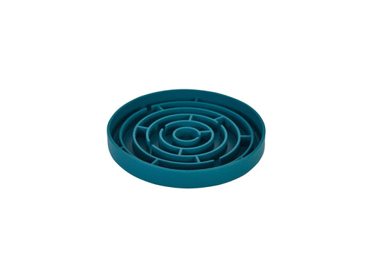 Miska Freedog Bowl Soft Slow Food, modro-zelená, 22 × 22 × 3,5 cm