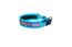 Obojok Freedog Boreal modrý Capri, 15 mm, 30/42 cm