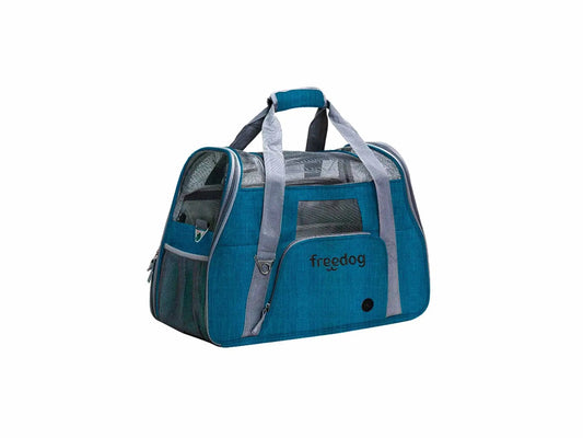 Prepravka Freedog Crossworld, modrá, 51 x 23 x 35 cm