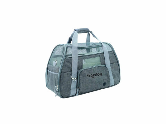Prepravka Freedog Crossworld, sivá, 51 x 23 x 35 cm