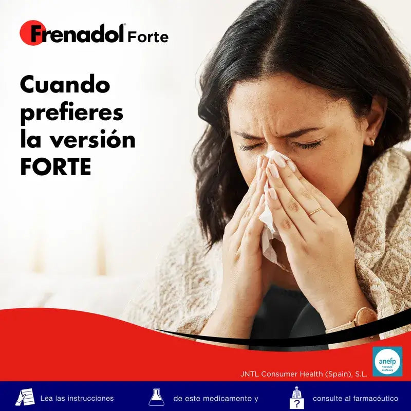 FRENADOL® Forte proti chrípke, na perorálne použitie, 10 vrecúšok
