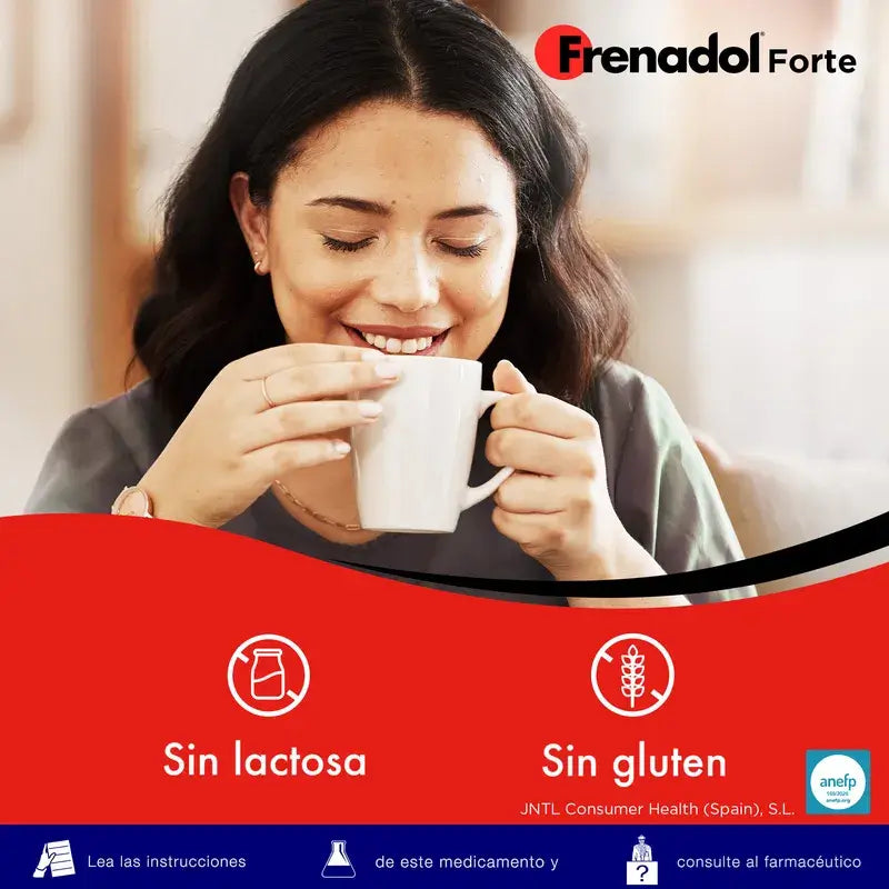 FRENADOL® Forte proti chrípke, na perorálne použitie, 10 vrecúšok