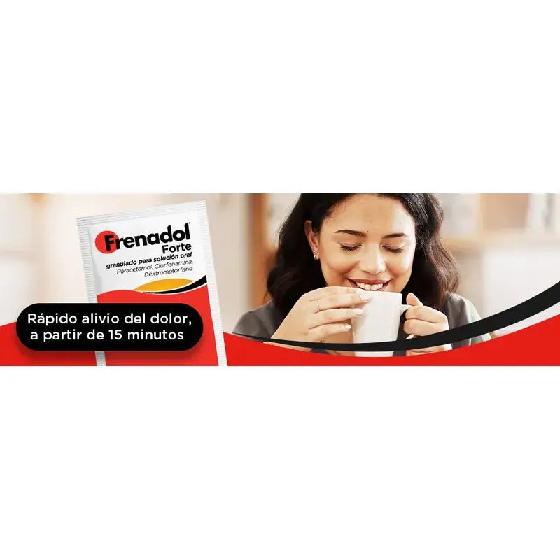 FRENADOL® Forte proti chrípke, na perorálne použitie, 10 vrecúšok