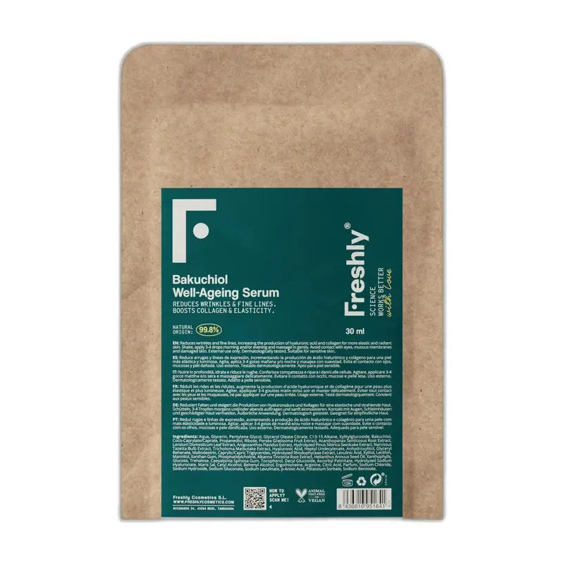 Freshly Refill Bakuchiol – sérum proti starnutiu, 30 ml