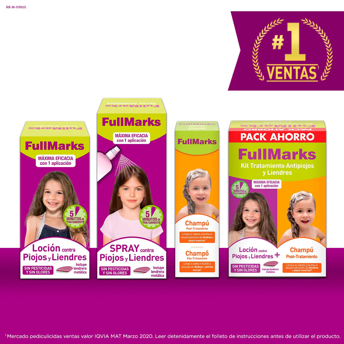 Fullmarks sprej proti všiam 150 ml