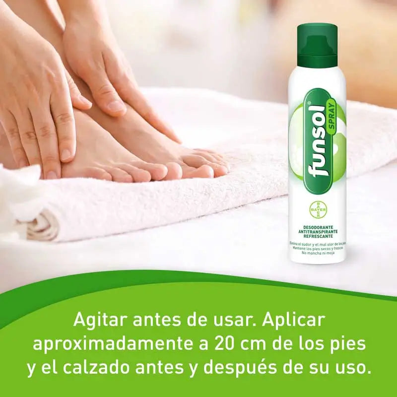 Funsol Dezodorant v spreji na nohy 150 ml