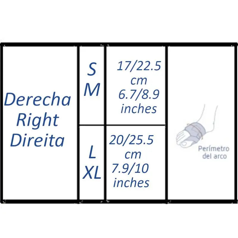 García 1880 Korektor hallux valgus, pravá noha, veľkosť L/XL