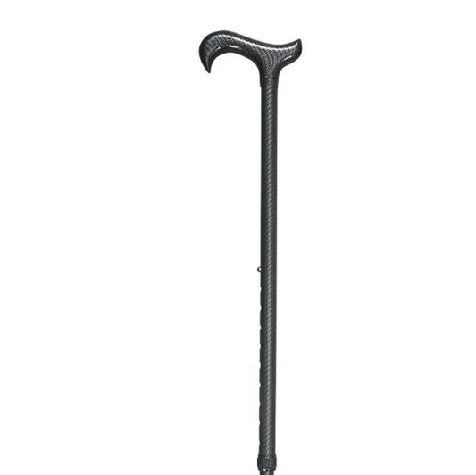García 1880 Light Grey Stamped Aluminium Extendable Crutch