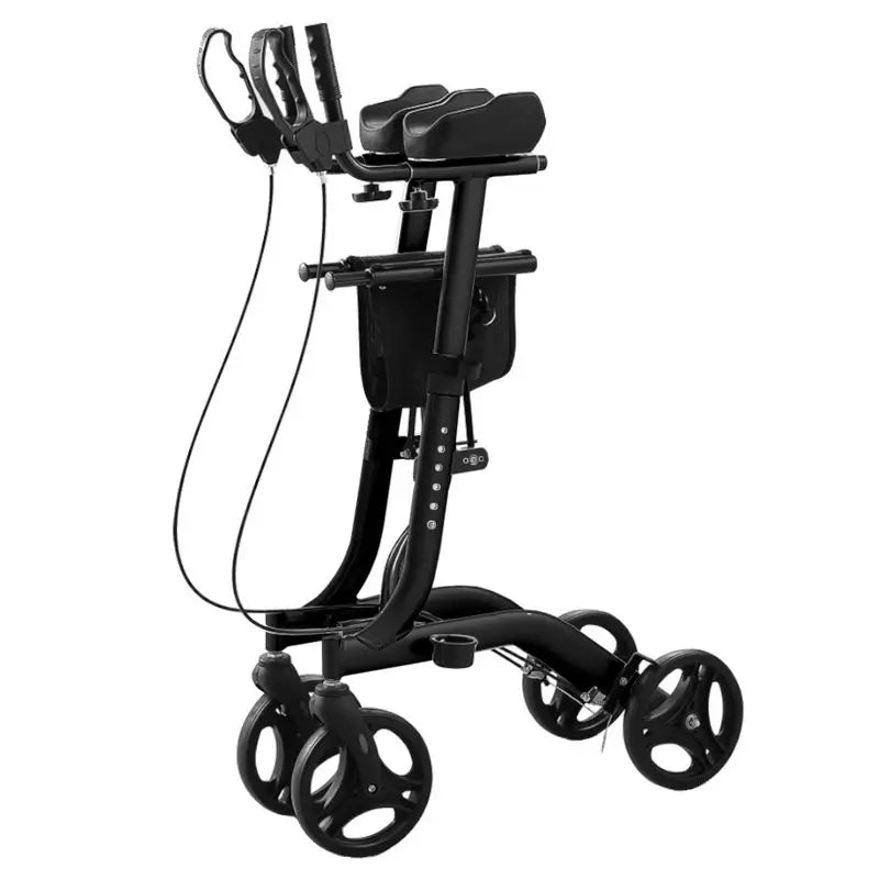 Rollator García 1880 s oporou pre predlaktie a brzdami na rukovätiach 