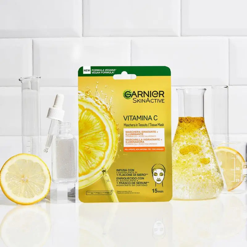 Garnier Krémové sérum s SPF 25. Vysoko koncentrované sérum s vitamínom C a slnečnou ochranou, 50 ml