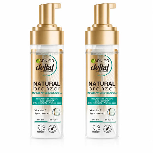 Garnier Delial Samopaľovacia pena s kokosovou vodou, hydratačná, 200 ml, balenie po 2 ks