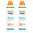 Garnier Delial Sensitive Advanced SPF 50+ Hmla na citlivú, svetlú a slnku citlivú pleť. Vhodná pre deti, 150 ml, balenie po 2 ks