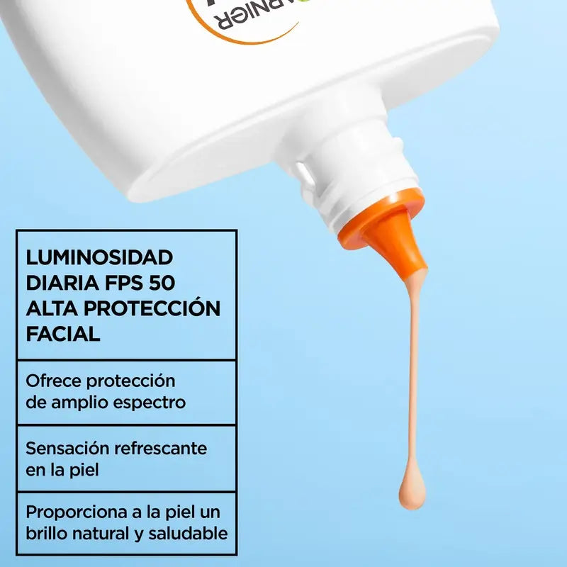 Garnier Delial Super UV Osviežujúci pleťový fluid SPF 50 s matným efektom, 50 ml