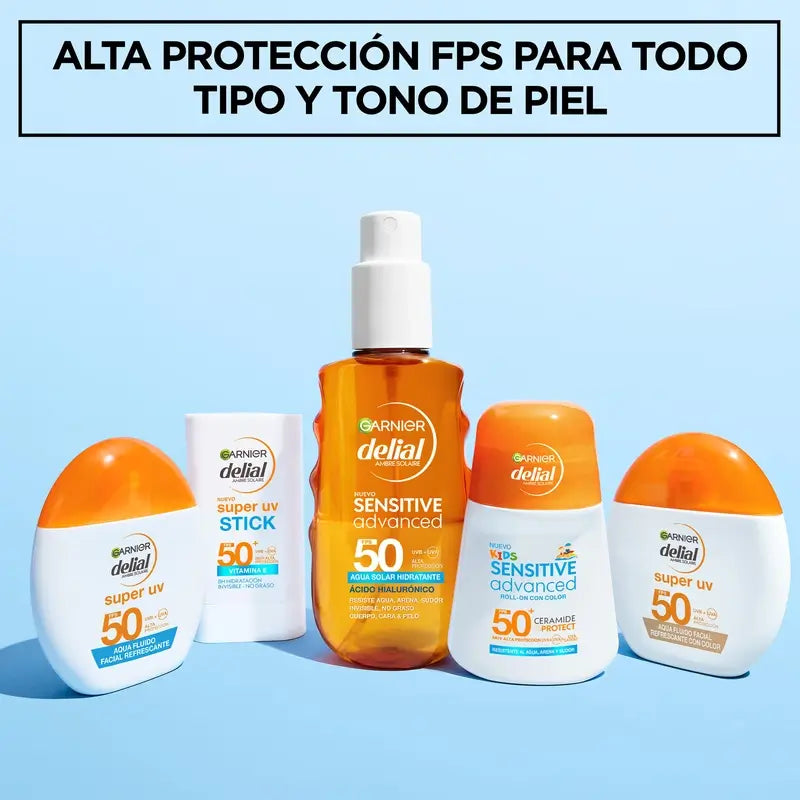 Garnier Delial Super UV Osviežujúci pleťový fluid SPF 50 s matným efektom, 50 ml