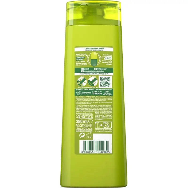 Garnier Fructis šampón proti lupinám pre vlasy s lupinami 380 ml