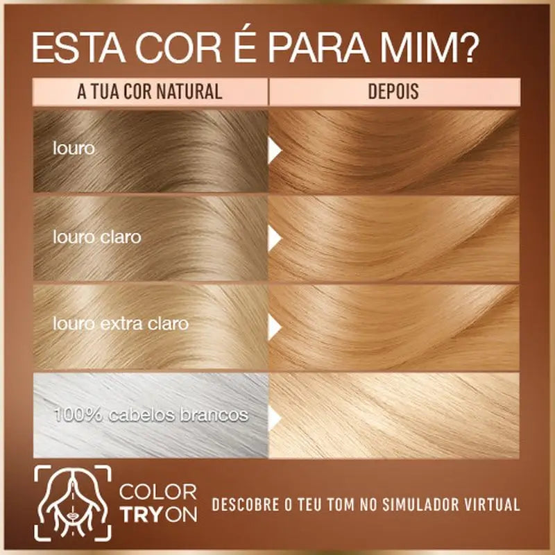 Garnier Good – trvalá farba na vlasy bez amoniaku, 90 % prírodného pôvodu, odtieň 10.14 – kamilkový blond.